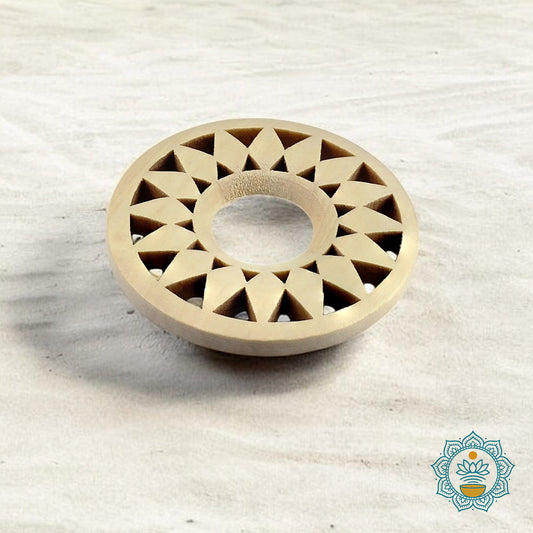 Brass Bliss Ball – Meditation & Sound Healing Chime with Complimentary Stand (Wooden v.1)