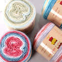 Fil à Crochet Dégradé De Couleur - Laine Pour Tricot Et Crochet - Référence 1155 - 2