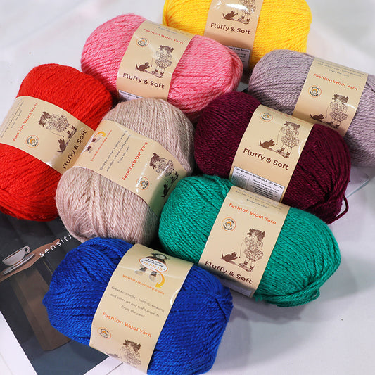 Fluffy Wool Yarn | Yonkey Monkey Yarn