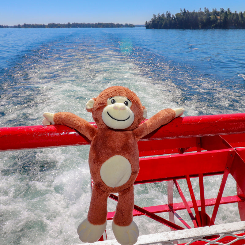 Yonkey Monkey Travel Soft Plush Toy