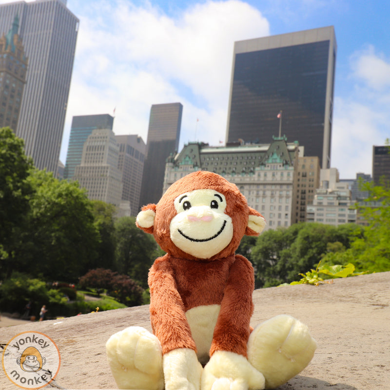 Yonkey Monkey Travel Soft Plush Toy