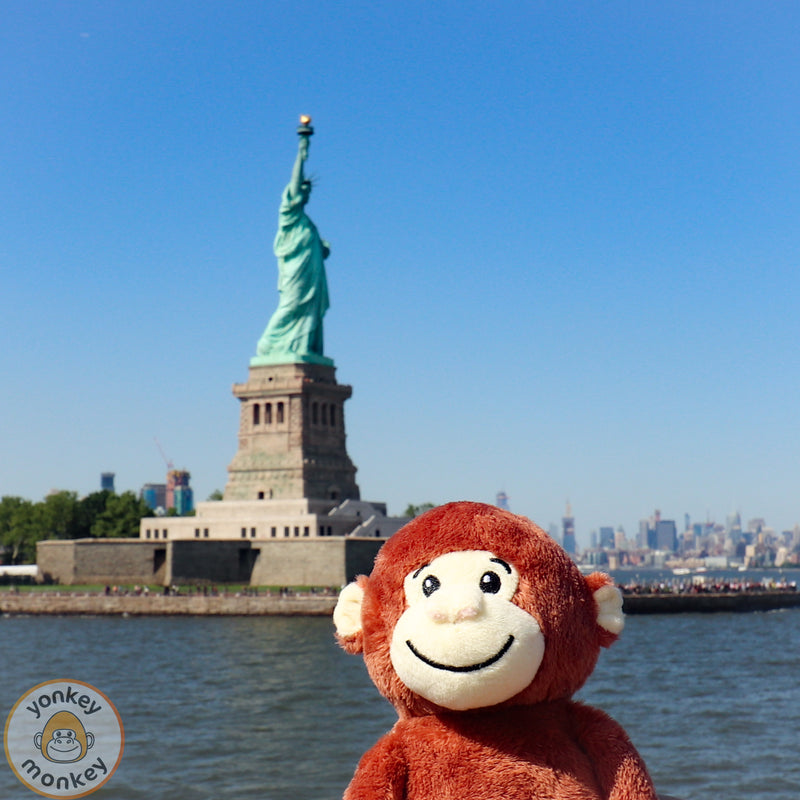 Yonkey Monkey Travel Soft Plush Toy