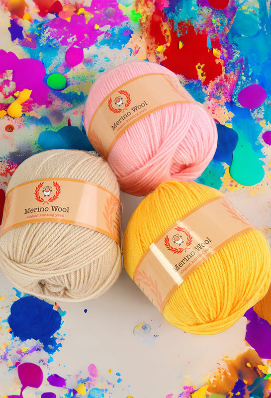 merino wool yarn by Yonkey Monkey