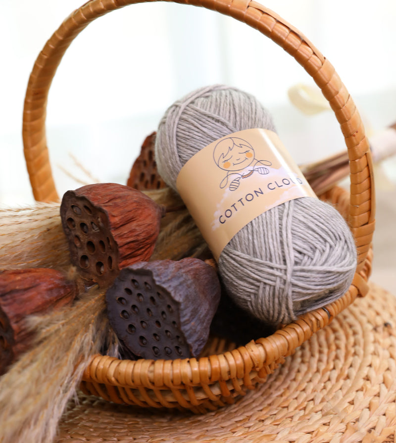 Cotton Cloud Yarn (Pack of 10) by Yonkey Monkey