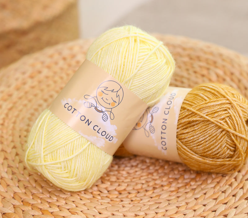 Cotton Cloud Yarn (Pack of 10) by Yonkey Monkey