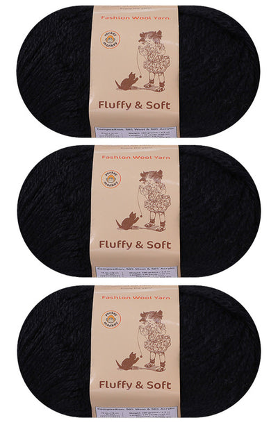 Fluffy Wool Yarn | Yonkey Monkey Yarn – Yonkey Monkey Yarn Shop