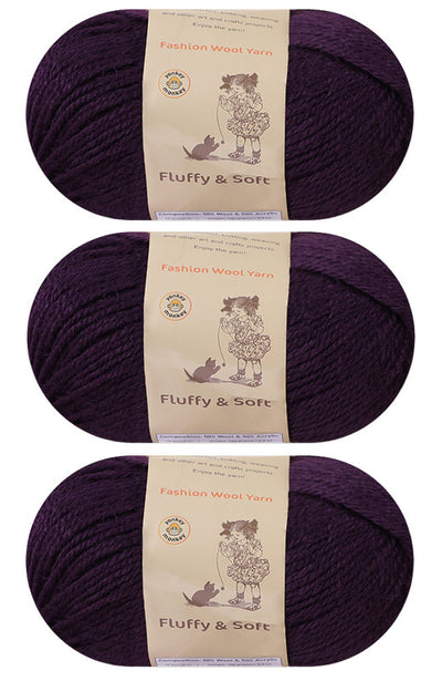 Fluffy Wool Yarn | Yonkey Monkey Yarn – Yonkey Monkey Yarn Shop