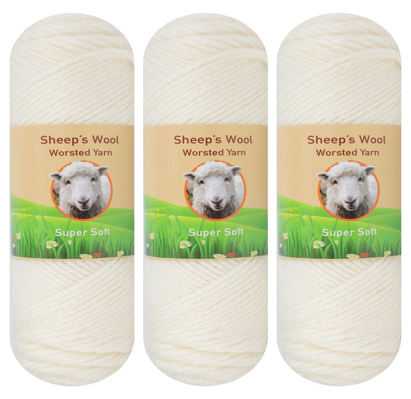 Sheep's Wool Yarn | Yonkey Monkey Yarn 