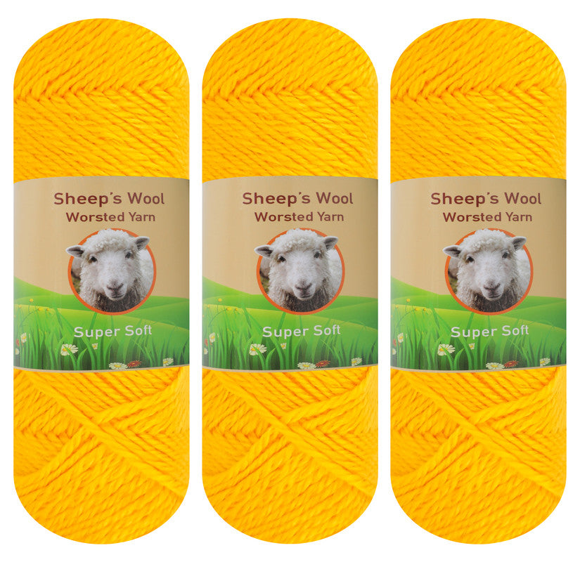 Sheep's Wool Yarn | Yonkey Monkey Yarn 