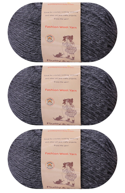 Fluffy Wool Yarn | Yonkey Monkey Yarn – Yonkey Monkey Yarn Shop