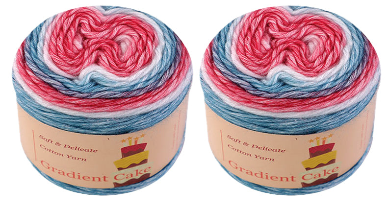 Gradient Cake Yarn  | Yonkey Monkey Yarn 