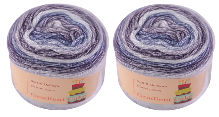 KOKONEK Soft 140 Gradient Garn | 1000m, 200g | 100% Acryl | Ombre-Effekt | Für Stricken & Häkeln