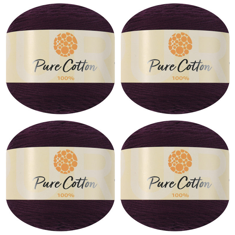 100% Cotton Yarn (Pack of 4) by Yonkey Monkey