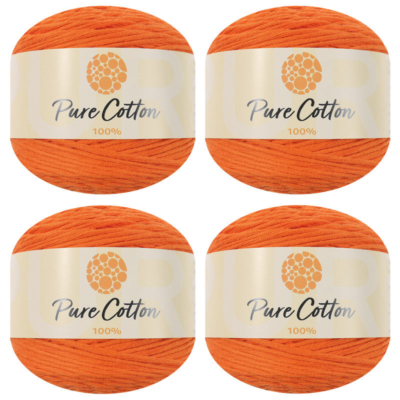 100% Cotton Yarn (Pack of 4) by Yonkey Monkey